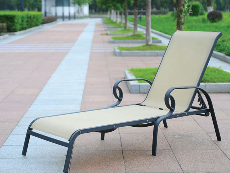 Utendørs dagseng, Sunlounger, Aluminium Sun Lounge Chair YQ-TB-415