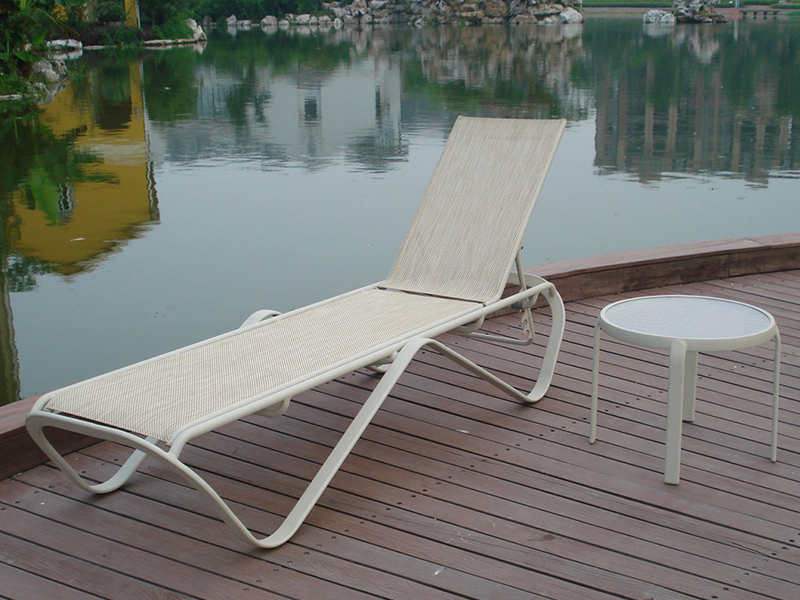 Svømmebasseng Solbed Lounger, Aluminium Lounge, Outdoor Lounge, Hotel Pool Lounge YQ-TB-431A