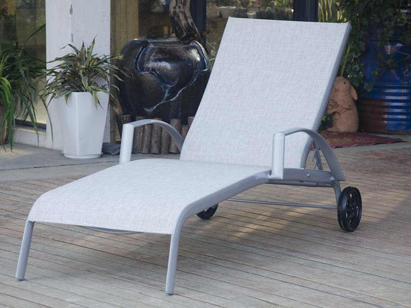 Outdoor Lounge, Hote Lounge, Aluminium Frame Lounge stol, slapp av møbler YQ-TB-458