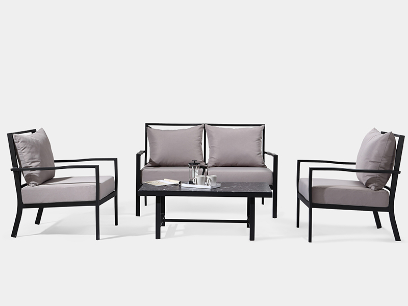Modern Garden Sofa, 4pcs Patio-vare YQA-1012