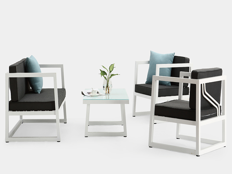 Patio møbler, moderne hagesofa set yqa-1091