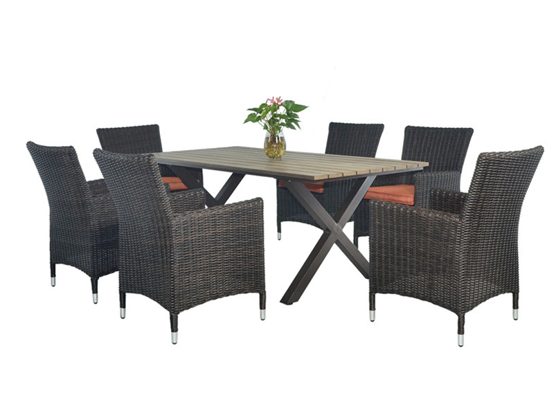 Rattan spisesett YQR-229