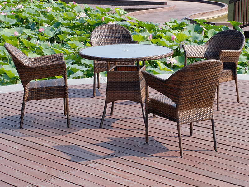 Rattan spisesett YQR-231