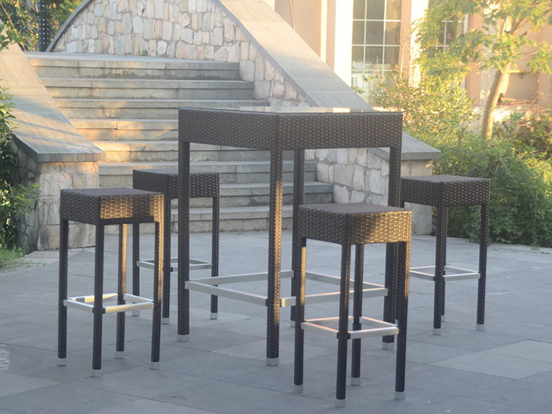 Rattan spisestue Sett YQR-465
